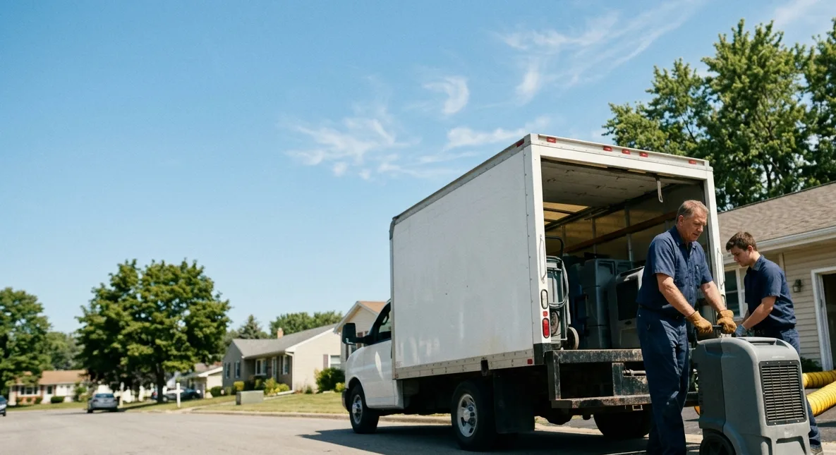 Water Damage Cleanup in Windsor Heights, IA near me